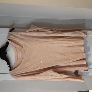 Lane Bryant, light pink, long sleeve Top. 18/20